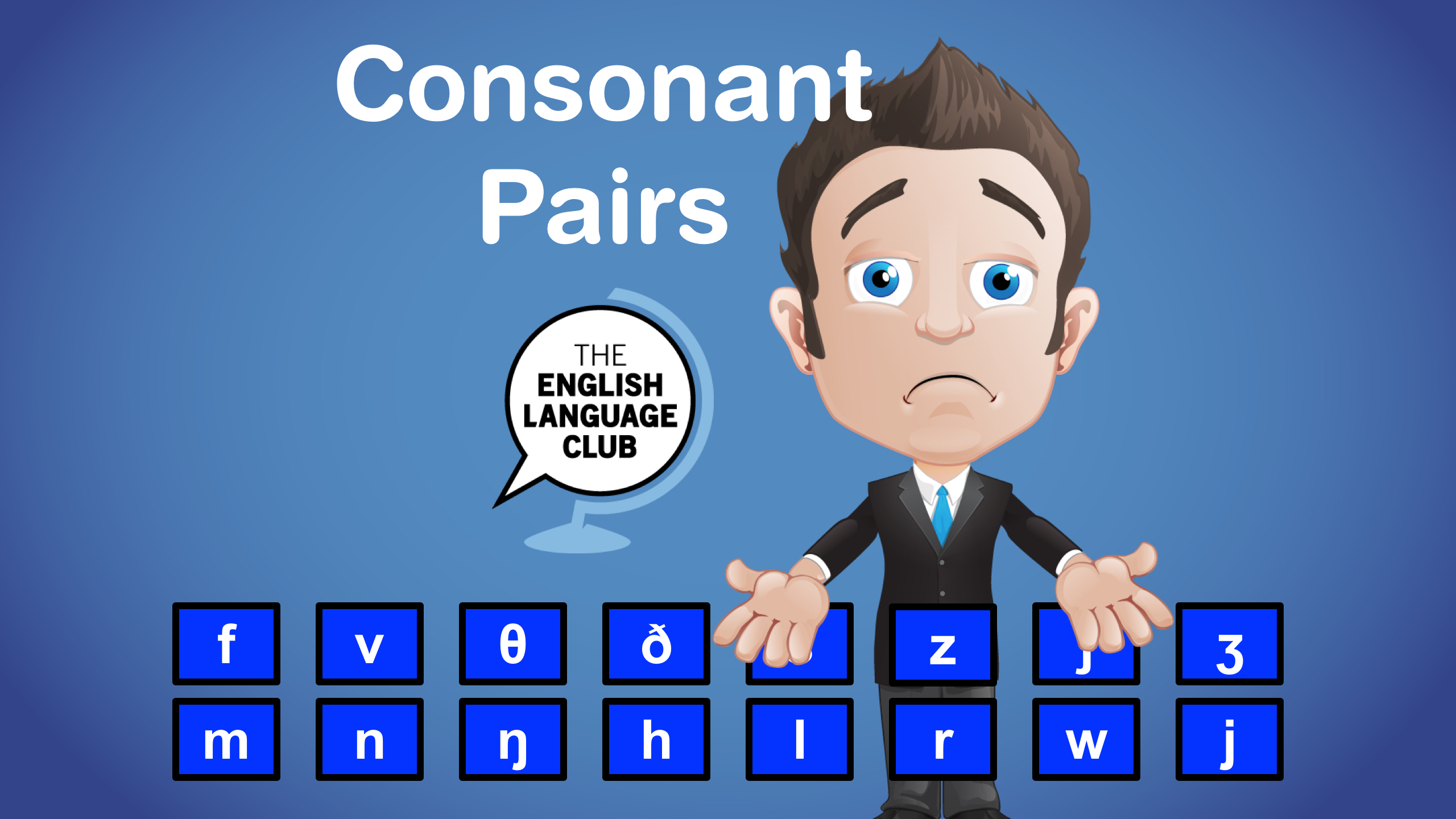 Consonant Pairs - English Language Club